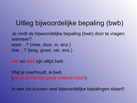 bwb betekenis